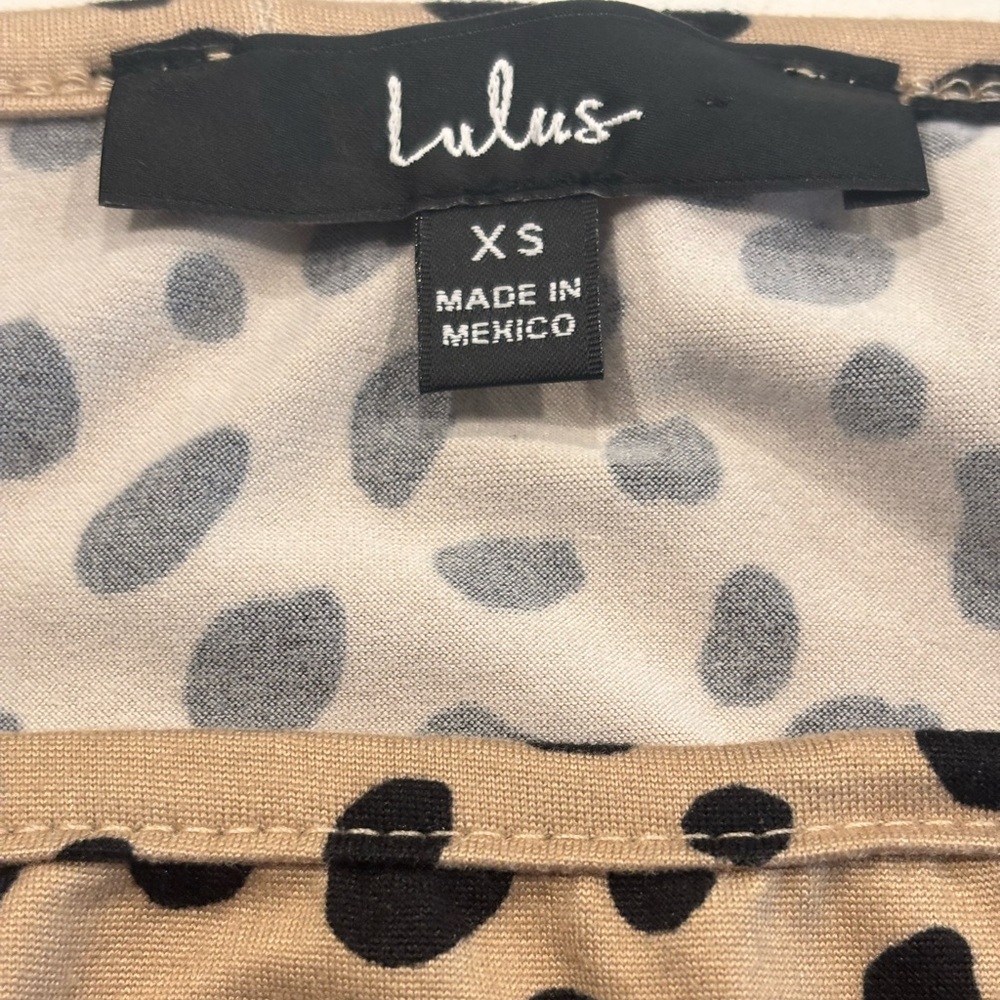 Lulu's Leopard Print Square Neck Blouse - image 4